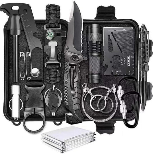 Outdoor Survival Gear Kit