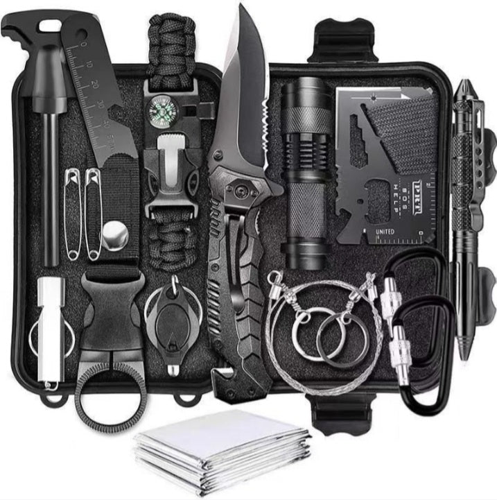 Outdoor Survival Gear Kit